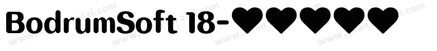 BodrumSoft 18字体转换